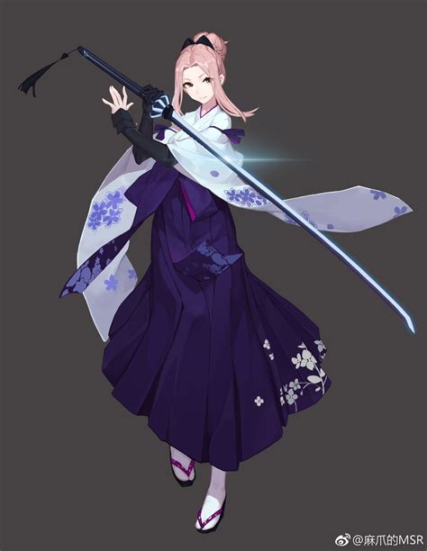 Pin By Shae Lee On RPG Female Character Anime Warrior Anime Kimono Girls Characters
