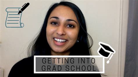 Getting Into Grad School Priya Sudendra Youtube