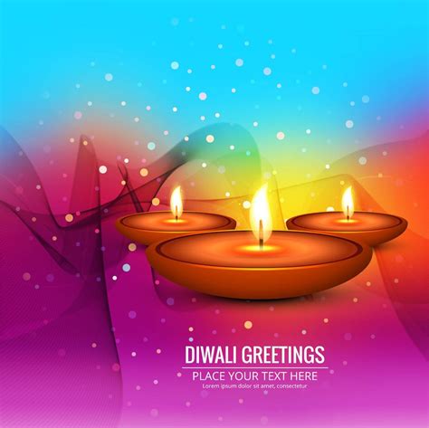Beautiful Happy Diwali Decorative Background Vector 252188 Vector Art