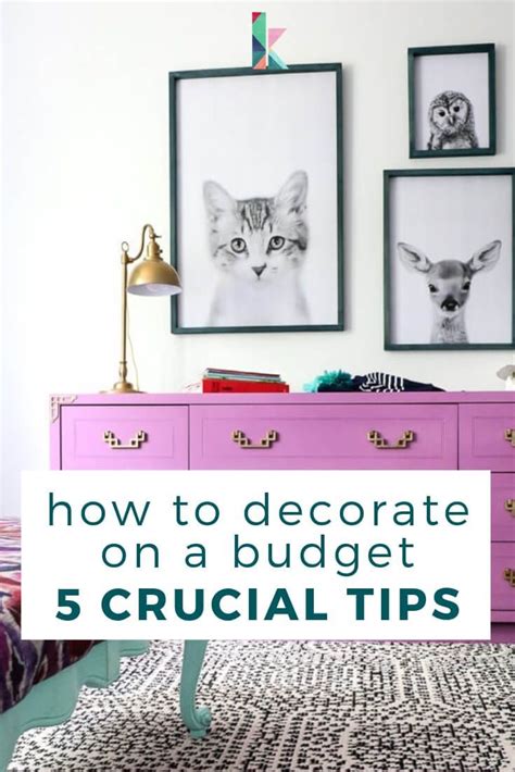 How To Decorate On A Budget 5 Crucial Tips Decorating On A Budget