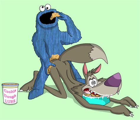 Rule 34 Canine Cookie Crisp Cookie Monster Crossover Kirapac Male