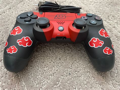Ps Controller Naruto Theme Wireless Dualshock For Playstation Etsy