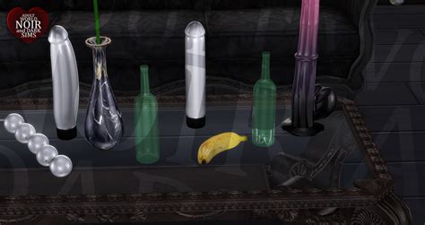 Ts4 Bottle Glass Acc And Deco Updated 15062018 Noir And Dark