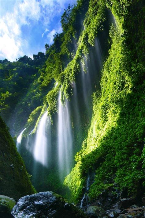 Most Beautiful Pictures Of Indonesia 90 Photos Waterfall