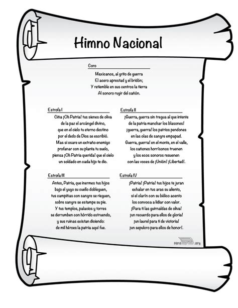 Calam O Himno Nacional Oraci N Patria Y Juramento A La Bandera Hot Sex Picture