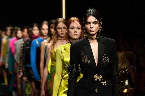 Kendall Jenner Versace Fashion Show In Milan 02222019 Celebmafia