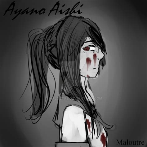 Sketch Ayano Aishi By Maloutre On Deviantart