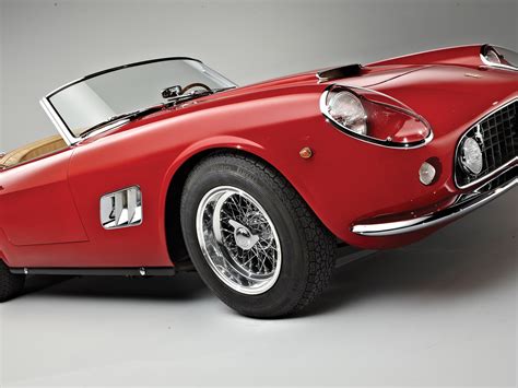 The ferrari 250tr was produced from 1957 through 1958 during which only 19 examples were created. RM Sotheby's - 1962 Ferrari 250 GT SWB California Spyder | Monterey 2012