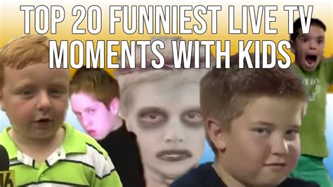The Funniest Kid Moments On Live Tv Youtube