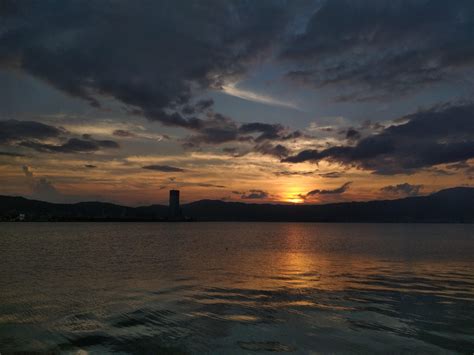 Sunset In Lake Biwa Japan Oc 4160x3120 Sunset Sky Photos Lake