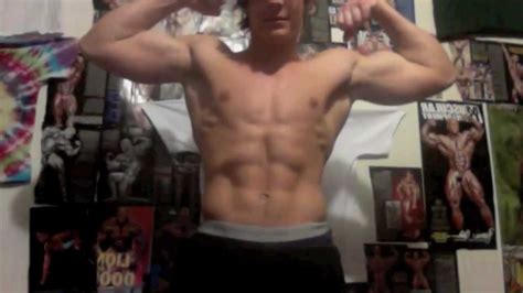Really Ripped 16 Year Old Flexing Youtube