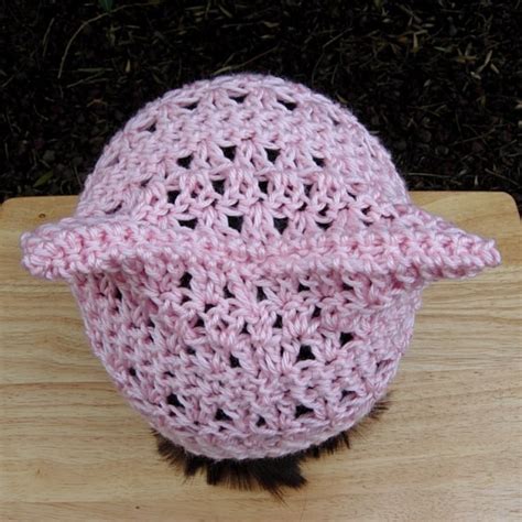 Lightweight Summer Lacy Light Pink Pussyhat Pussy Hat