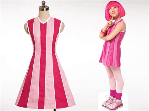 Lazy Town Cosplay Stephanie Costume Set