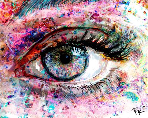 Eye Artwork Eye Art Print Eyes Painting Etsy