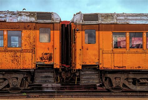 Old Passenger Train Cars Photograph By Nick Gray