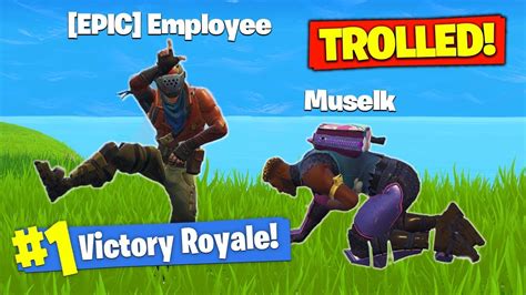 Android gamers in fortnite can enjoy themselves with the exciting and exhilarating gameplay of battle royale with friends and gamers from all over the world. *TROLLED* By EPIC GAMES In Fortnite Battle Royale! - YouTube