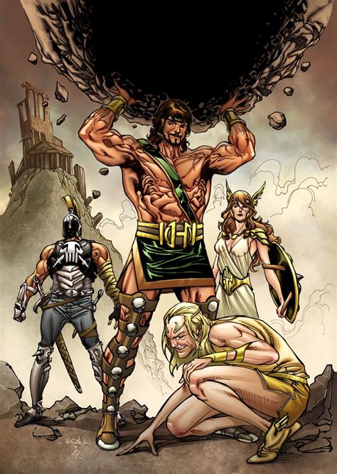 Greek Gods By Markhroberts On Deviantart Hercules Marvel Marvel Hercules