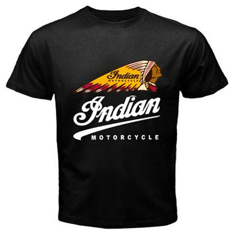 Indian Motorcycle Mens Color Headdress T Shirt Black Etsy