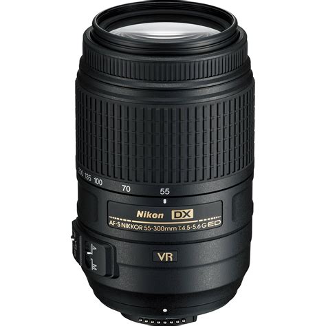 Nikon AF S DX NIKKOR 55 300mm F 4 5 5 6G ED VR Lens 2197B B H