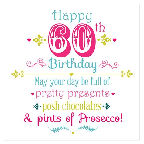 Happy 60th Birthday Birthday Cards