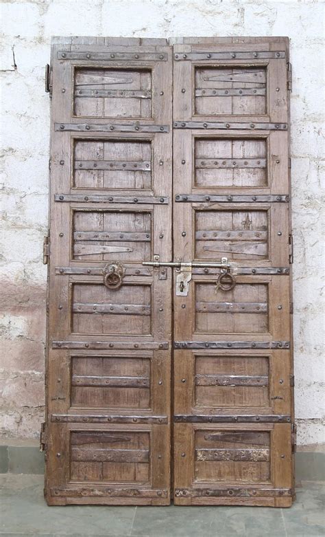 Indien Massive Tür Antik Teak Vi Ed 029 Kaufen Bei Luxury Park