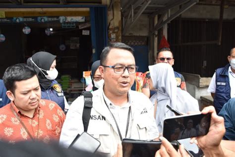 Cek Pasar Sungailiat Bangka Tim Satgas Pangan Mabes Polri Temukan