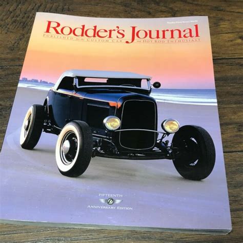 The Rodders Journal Magazine 47 ~ Fifteenth Anniversary Cover Hot