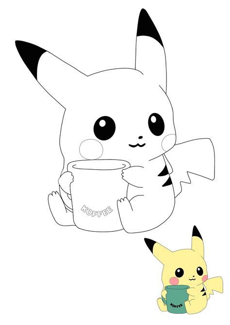 Coloriage Bébé Pikachu Coloriage Gratuit à Imprimer Dessin 2021