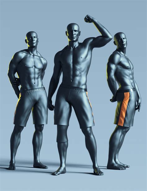 Still Standing Poses For Genesis 8 Male Daz 3d