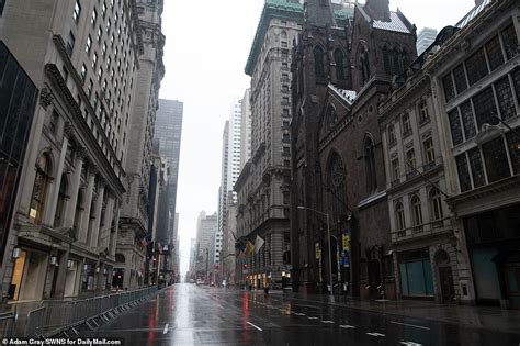 New York Citys Streets Are Eerily Empty Amid The
