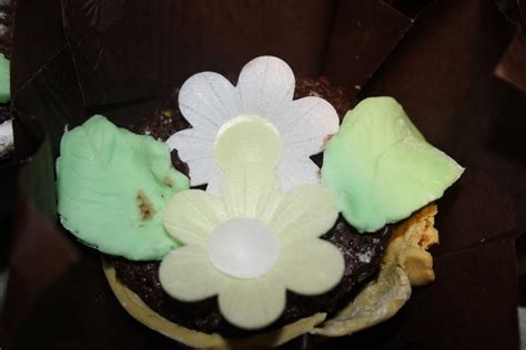 Caroline Makes Flower Pot Cupcakes