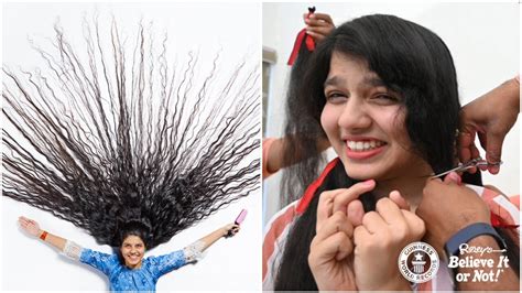Teen With The Worlds Longest Hair Cuts It Off