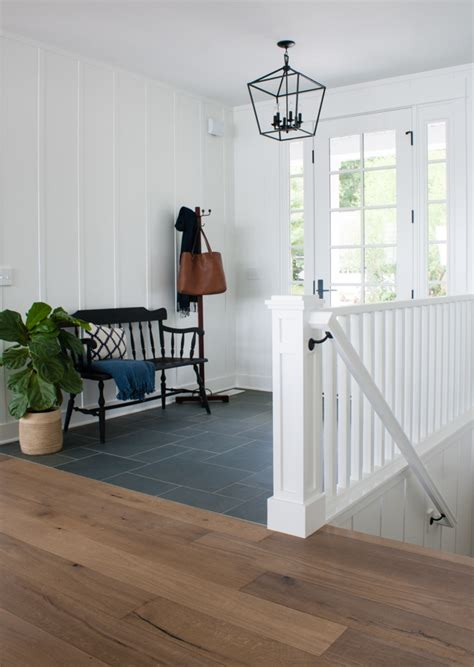 Bathrooms, backsplashes, kitchen floors and in the foyer, it will always do its job. Blue Slate Entry Way Tile - The Lilypad Cottage