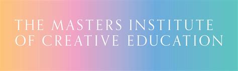 The Masters Institute Of Creative Education Dipendenti Località Ex