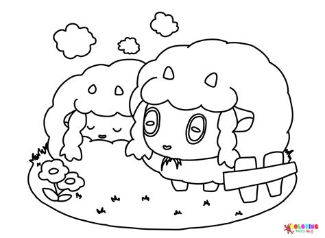 Wooloo Lovely Coloring Pages Wooloo Coloring Pages Coloring Pages