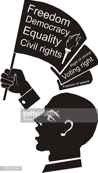 Civil Rights Design Vector Illustration Eps10 Graphic Royalty Clip