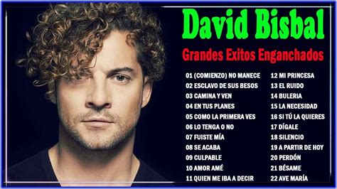 David Bisbal Top 20 Grandes Exitos 2023 Top Mejores Canciones De
