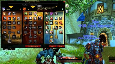 World Of Warcraft Warrior Tank Guide Talents And Glyphs By Tsw