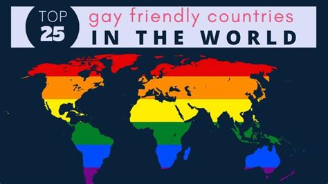 our top 25 most gay friendly countries in the world 🏳️‍🌈 🏳️‍🌈 updated 2022