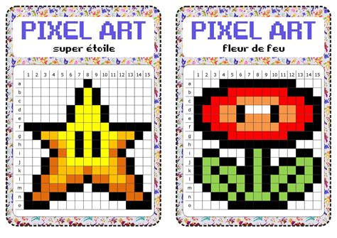 Feuille De Pixels À Imprimer Imprimer Des Feuilles Quadrillées