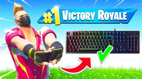 How To Get Comfortable On Keyboard And Mouse Fast Fortnite Battle