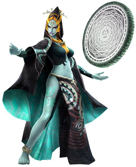 Twili Midna And Mirror Of Twilight Characters And Art Hyrule Warriors