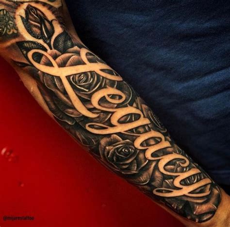 Forearm tattoos that are divided in two are meant to create a cool effect for when you bring both forearms together. 50 Coolest Forearm Tattoo Men Sleeve Trend 2019 - Adzkiya ...