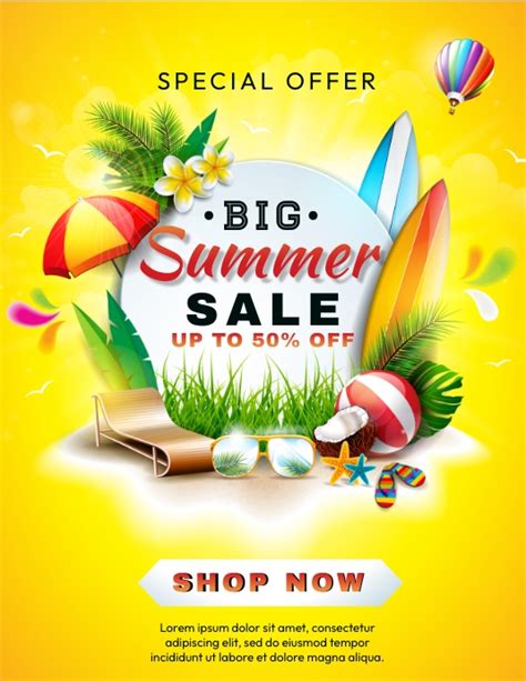 Summer Special Offer Template Postermywall