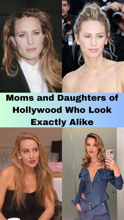 Moms And Daughters Of Hollywood Who Look Exactly Alike Artofit
