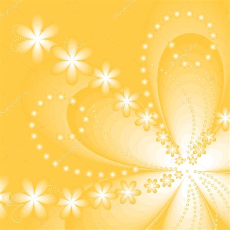 Yellow Flower Background — Stock Vector © Emila1604 3393734