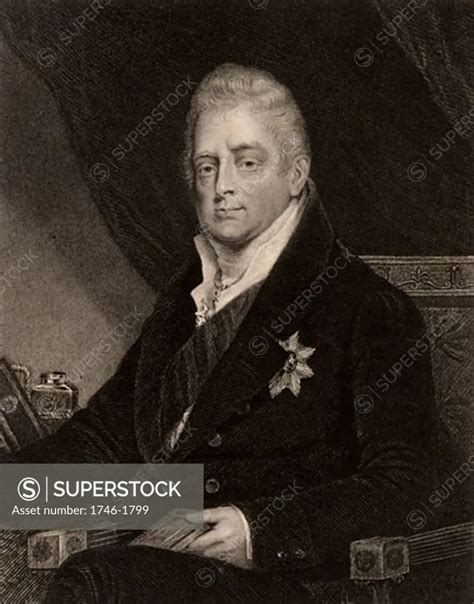William Iv 1765 1837 King Of Great Britain Engraving C1840 Superstock