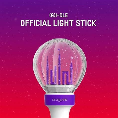 Gi Dle Official Lightstick Comprar Em K Line Store