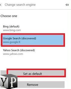 How to change microsoft edge to search google instead of bing change-default-search-engine-edge - YouProgrammer