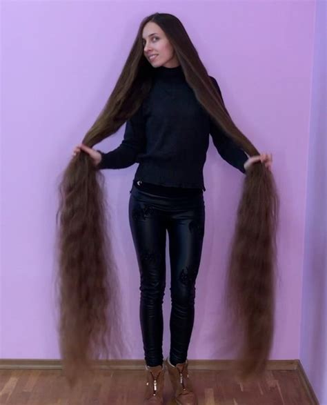 Video Floor Length Hair And Buns Hair Lengths Long Hair Styles Very Long Hair